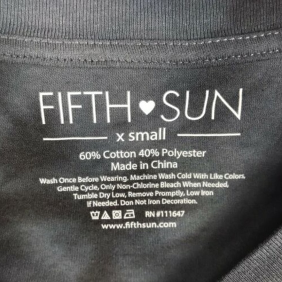 Fifth Sun NASA Print 3/4 Sleeve Casual Shirt Top - Picture 3 of 5